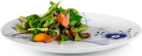 Bl&aring; Mega Riflet 27 cm. coupe tallerken