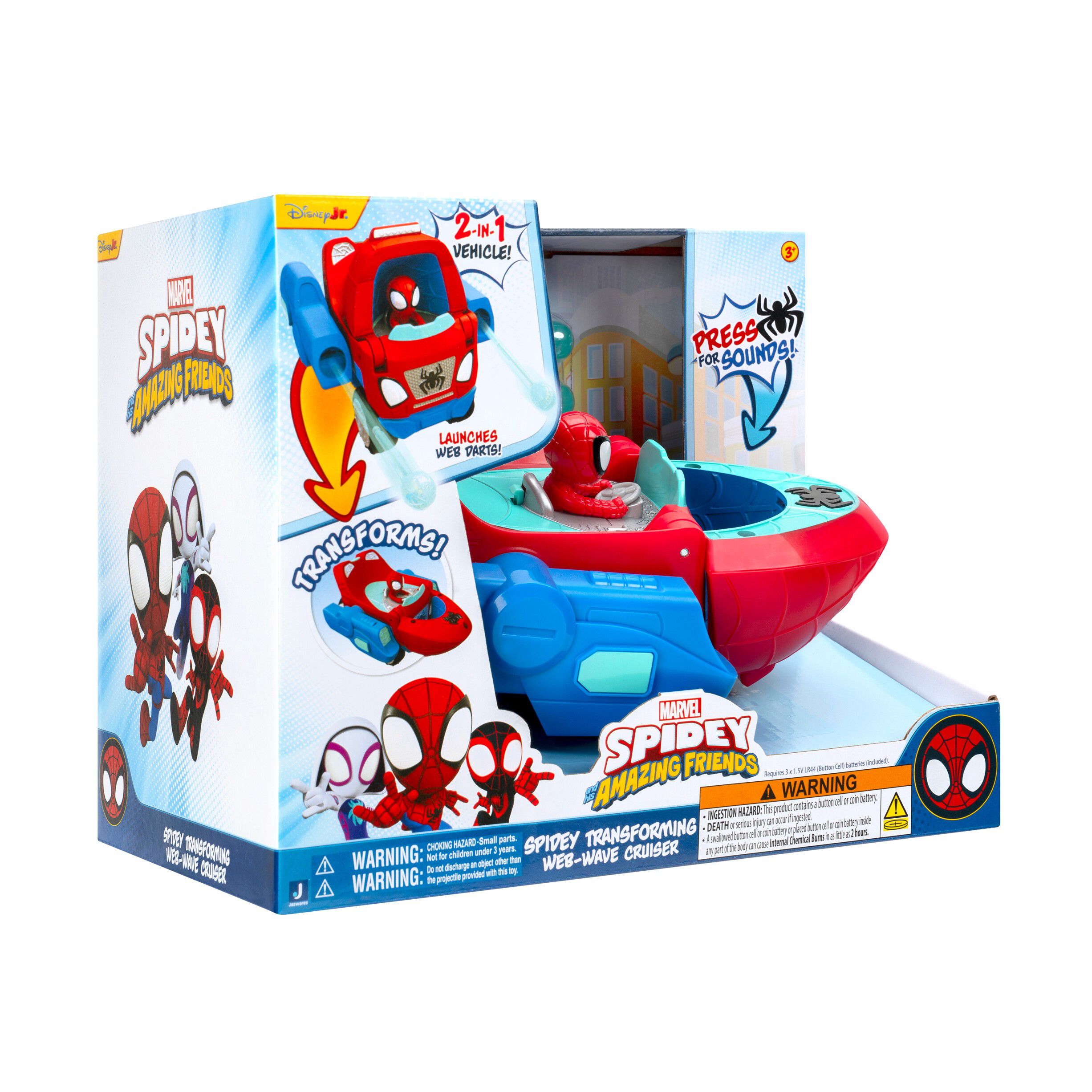 SPIDEY TRANSFORMING WEB-W