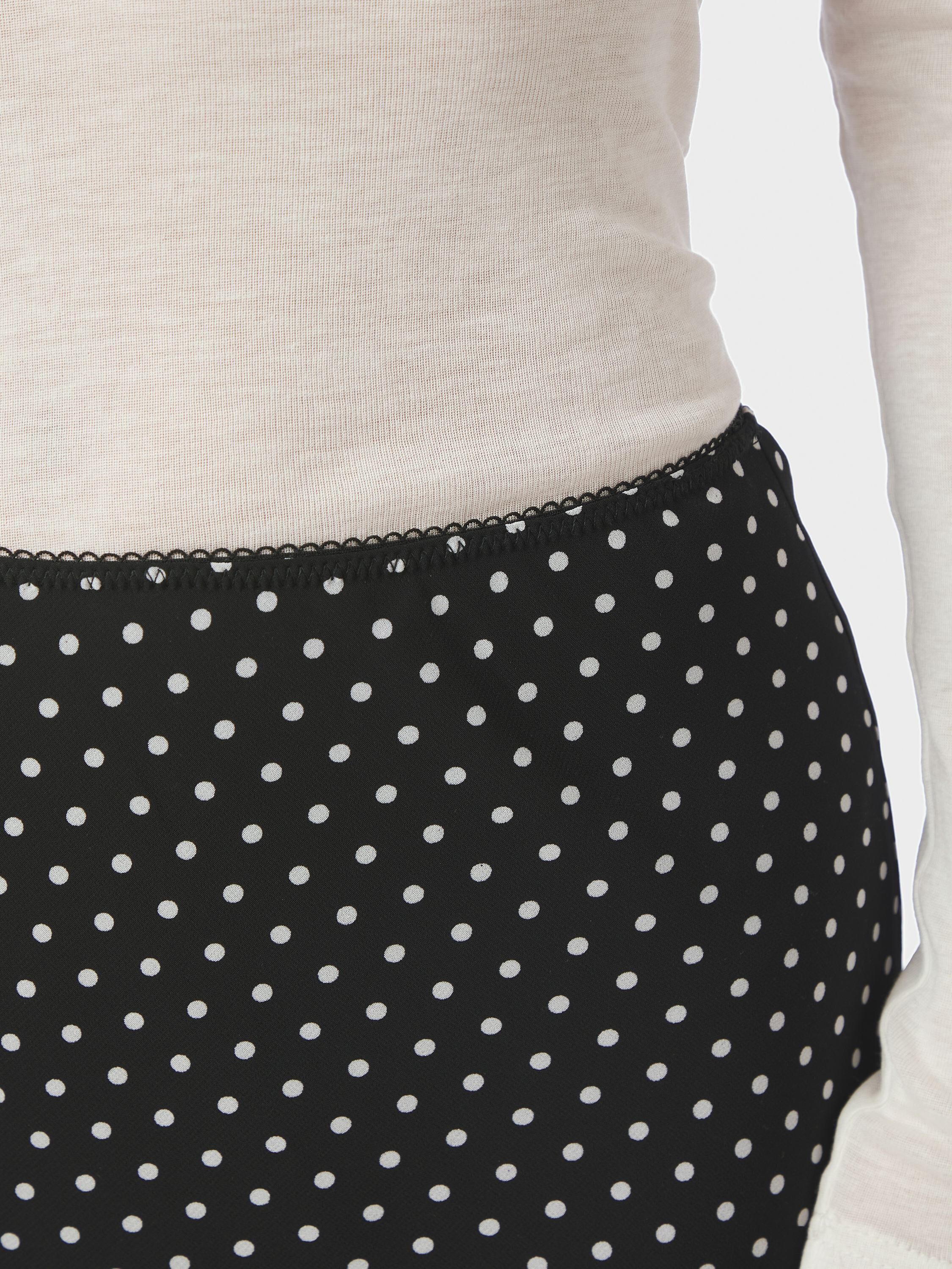Mindie Mini Dot Skirt