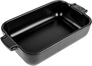 Appolia ovnfad rektangulært 22 cm sort satin