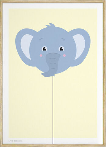 Wonderhagen - Balloon Elephant plakat