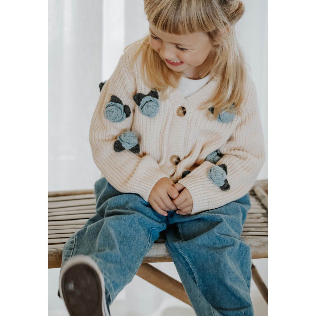 COOL FLOWER CARDIGAN