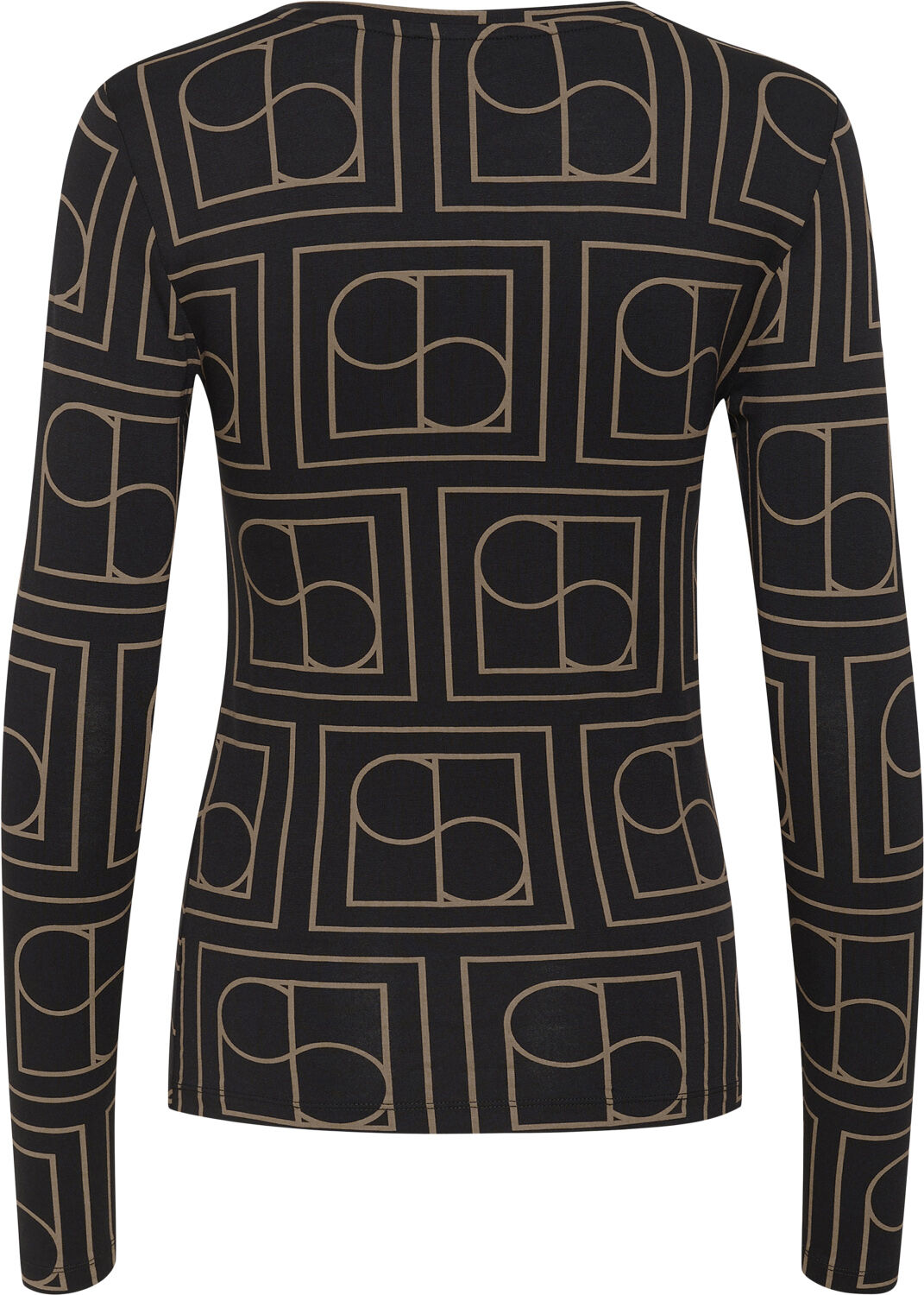 SLHanadi Printed Round Neck LS