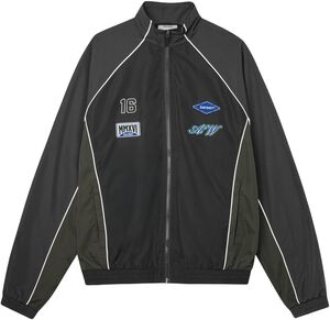 Oversized Track Jacket - Two-Tone