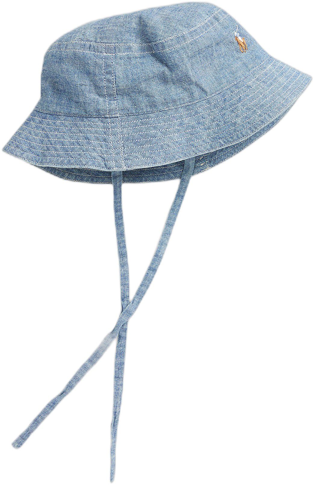 Indigo Cotton Chambray Hat