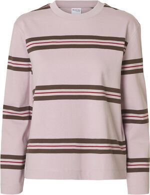 SLFBOXY-LUMA LS O-NECK TEE