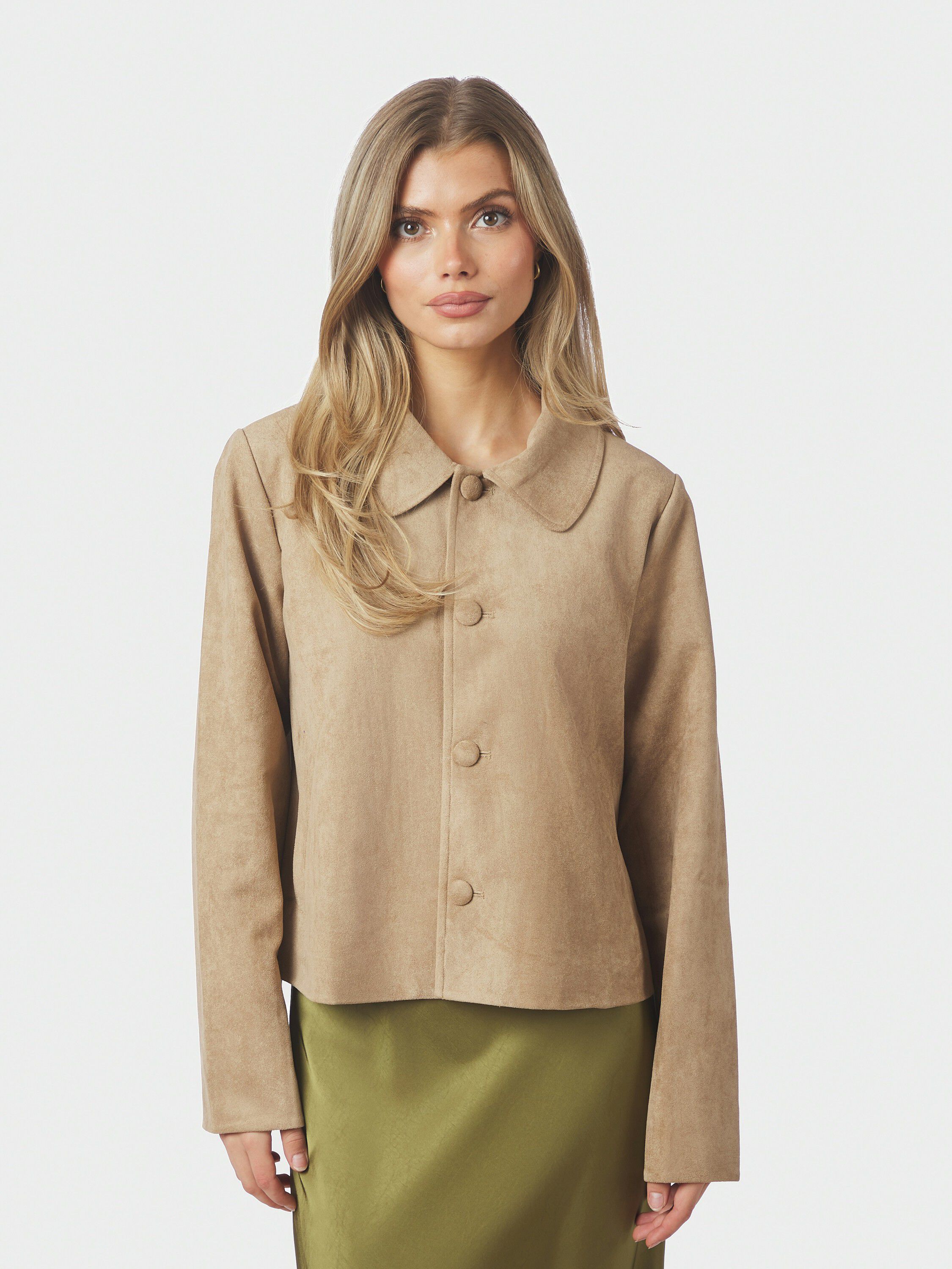 Nilo Faux Suede jacket