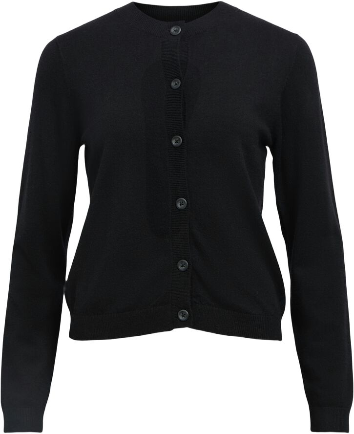 OBJTHESS L/S SHORT CARDIGAN NOOS