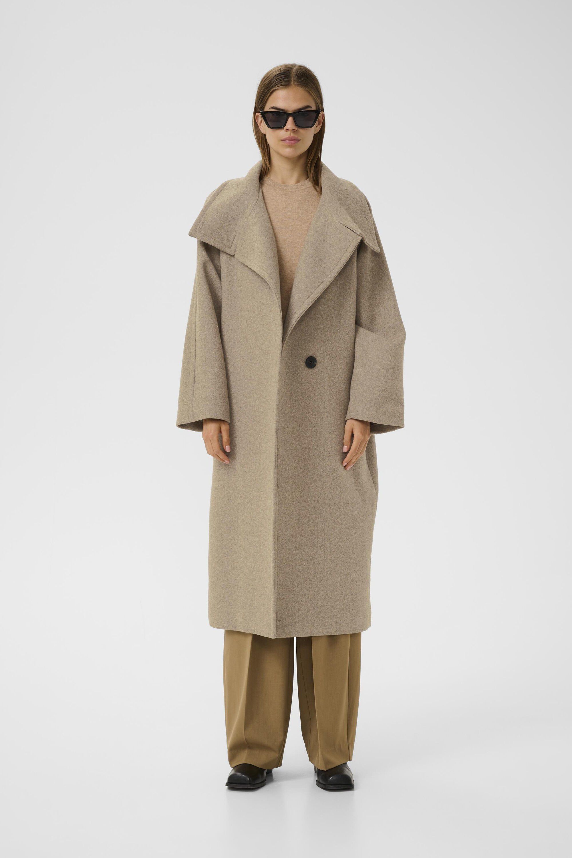 ThoraIW Wool Collar Coat R