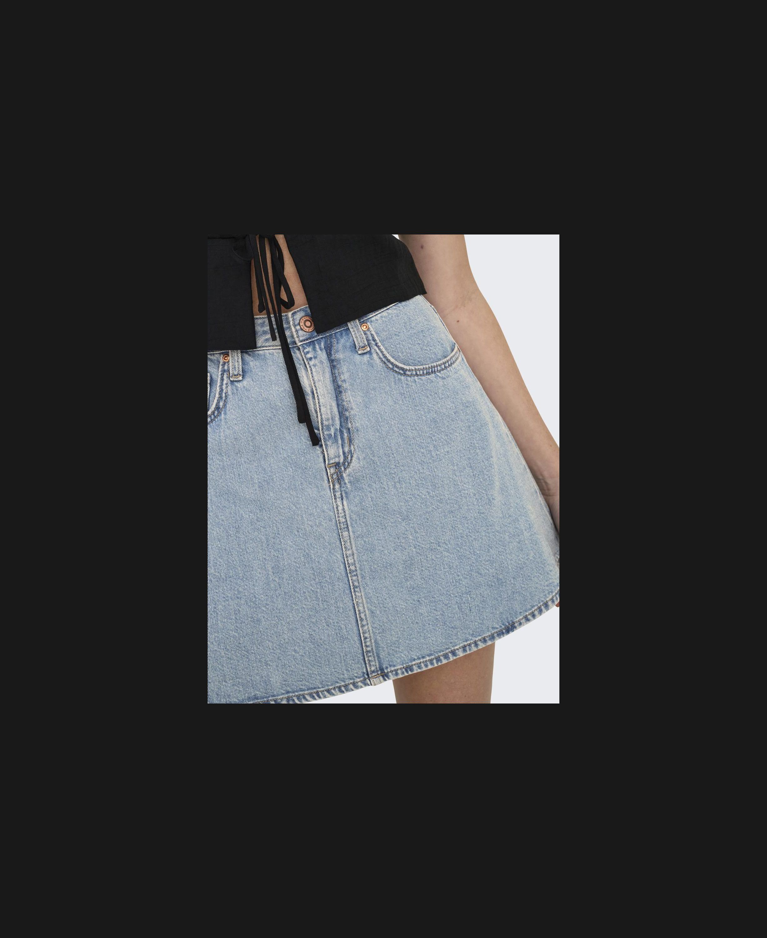 ONLEDEN A-SKIRT DNM PIM