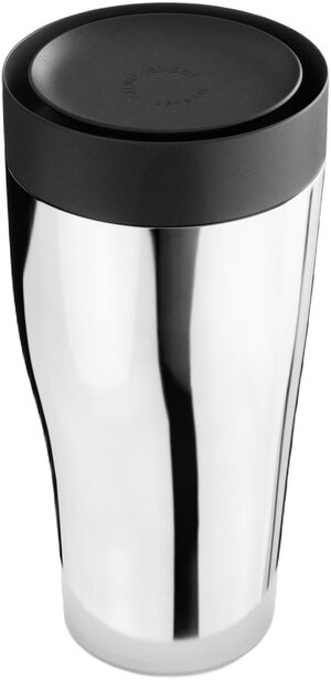 SKY THERMO CUP  STAINLESS STEEL MIRROR AND PLASTIC