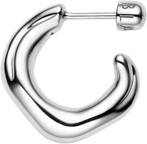 Anil Hoop Small Silver