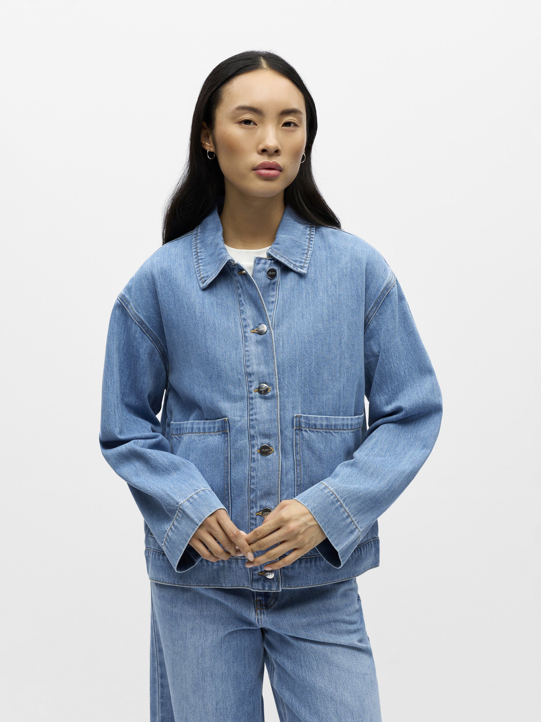 OBJROSIE RE L/S OVERSHIRT NOOS