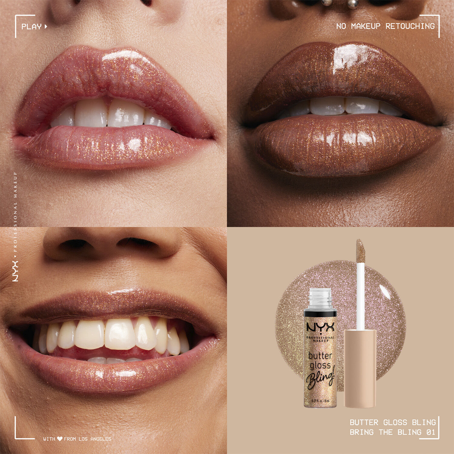 Butter Gloss Bling! Lip Gloss