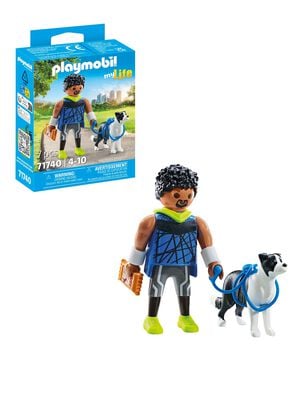 Jogger with Border Collie