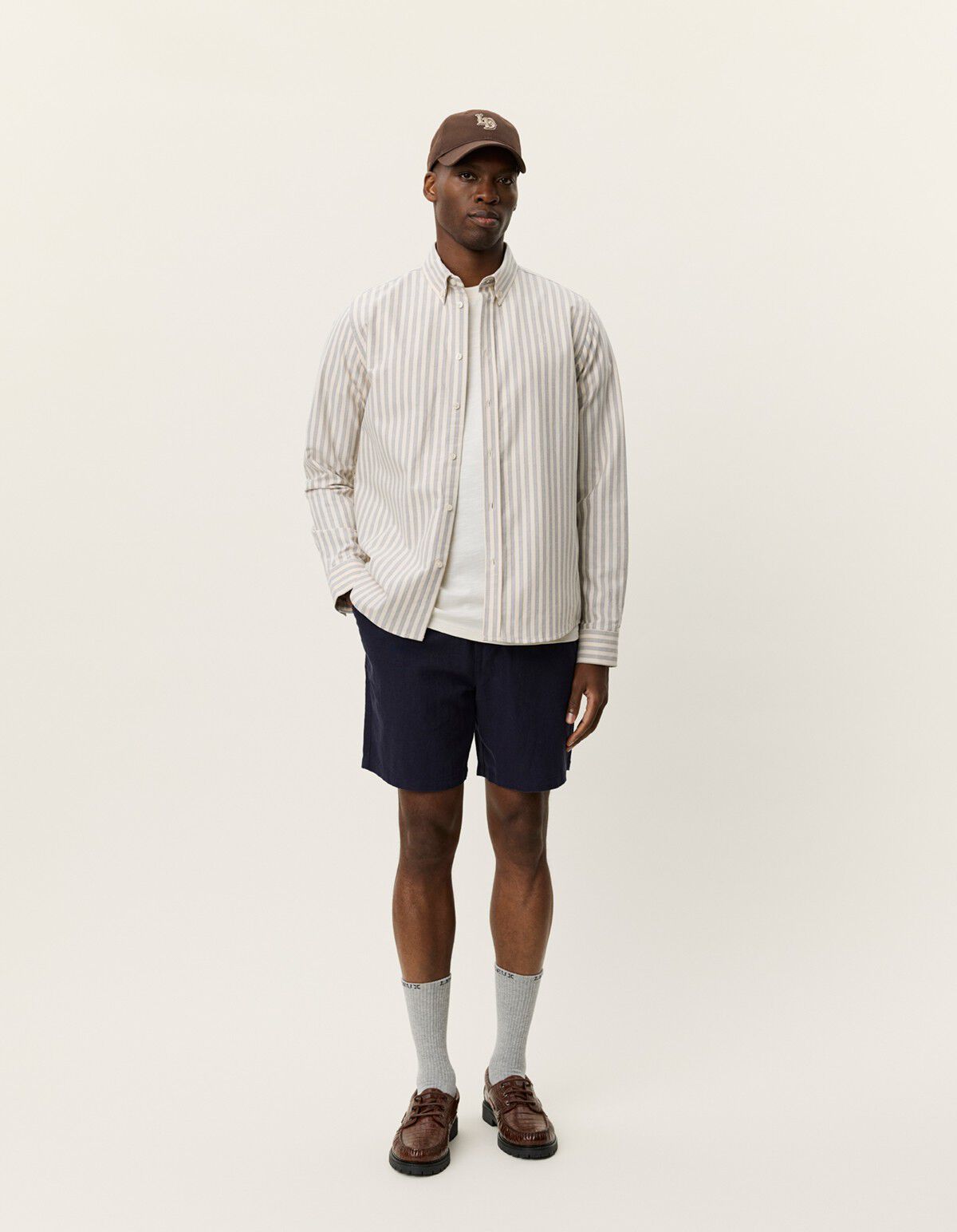 Konrad Striped Oxford Shirt