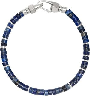 Blue Lapis Heishi Bracelet