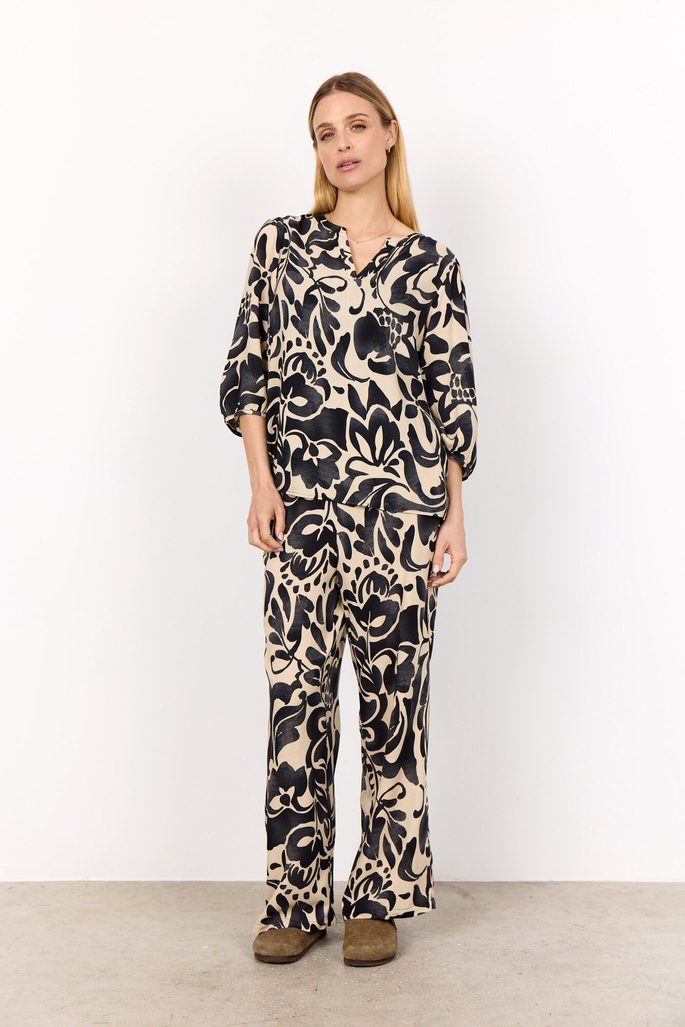 SC-SENTA 1 Bluse Sort