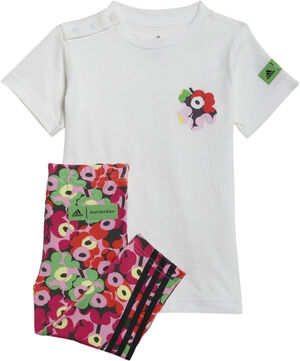 adidas x Marimekko Summer sæt, T-shirt + leggings