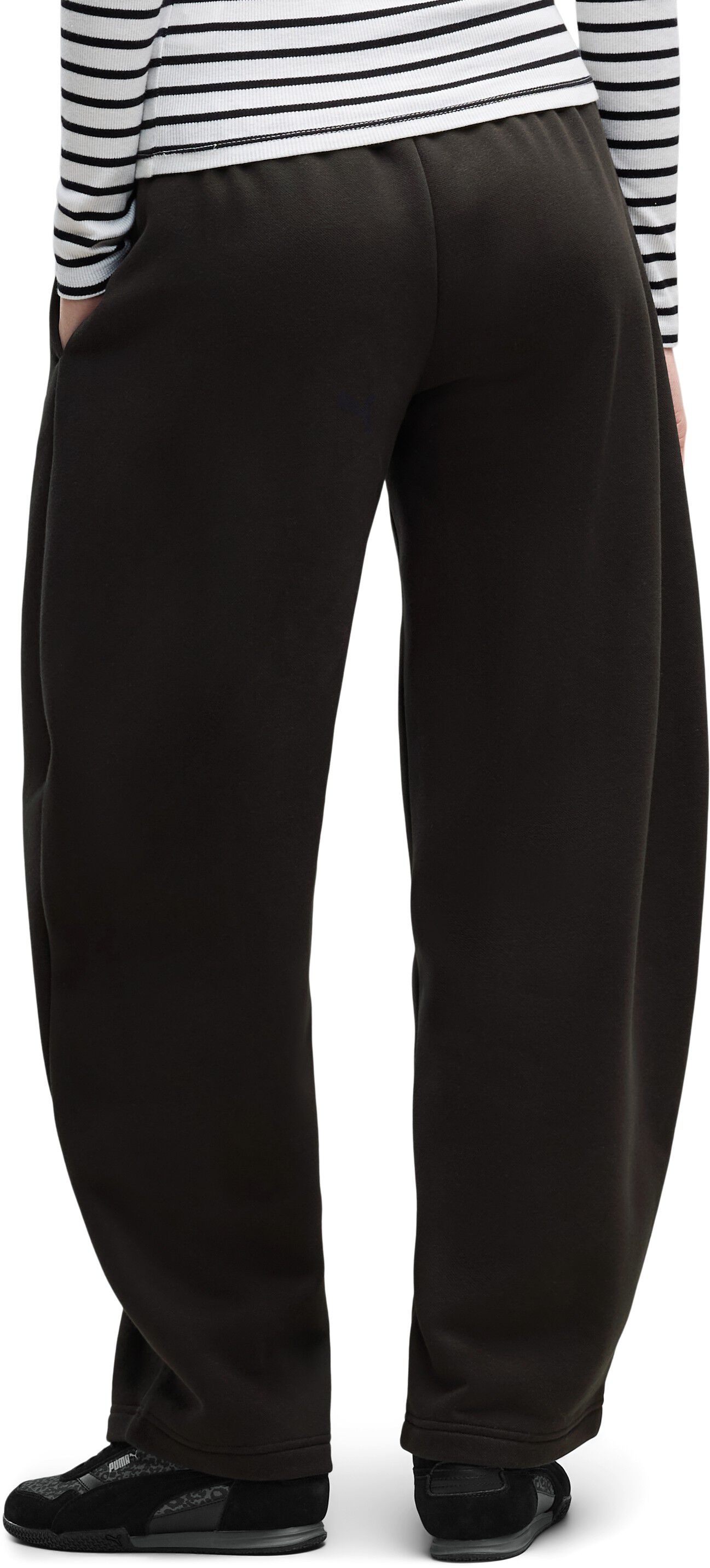 ESS RELAXED BARREL LEG PANTS F