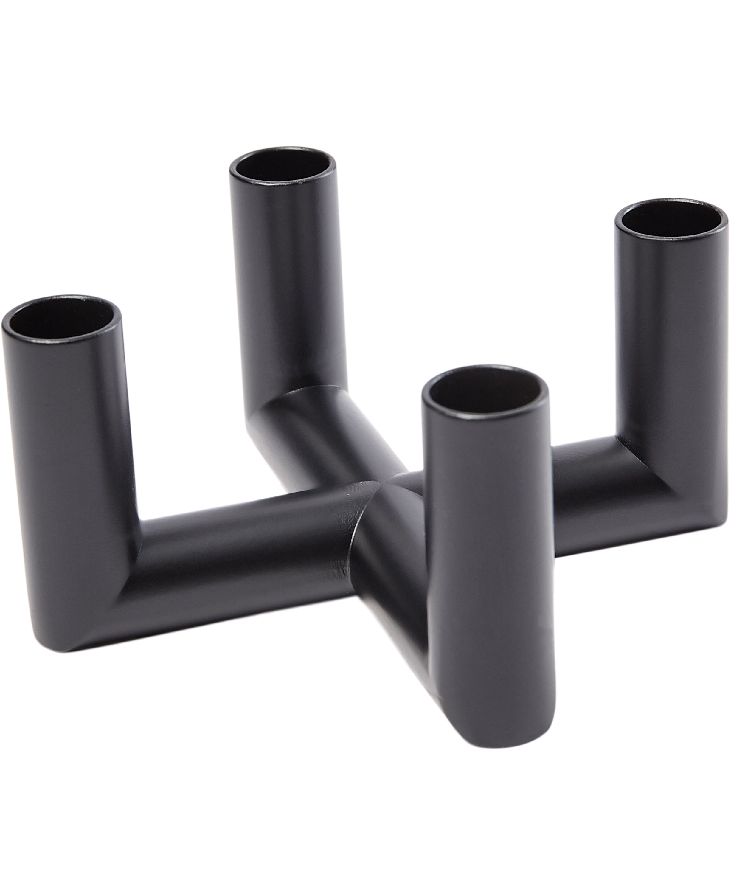 MATRIX Candle Holder - 4'arm Mini Taper - Matte Black - 7,5