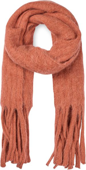 Fluffy knit scarf - Emillia