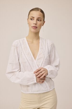 Ivy 2 EMB Blouse - 100% Organic Cotton GOTS