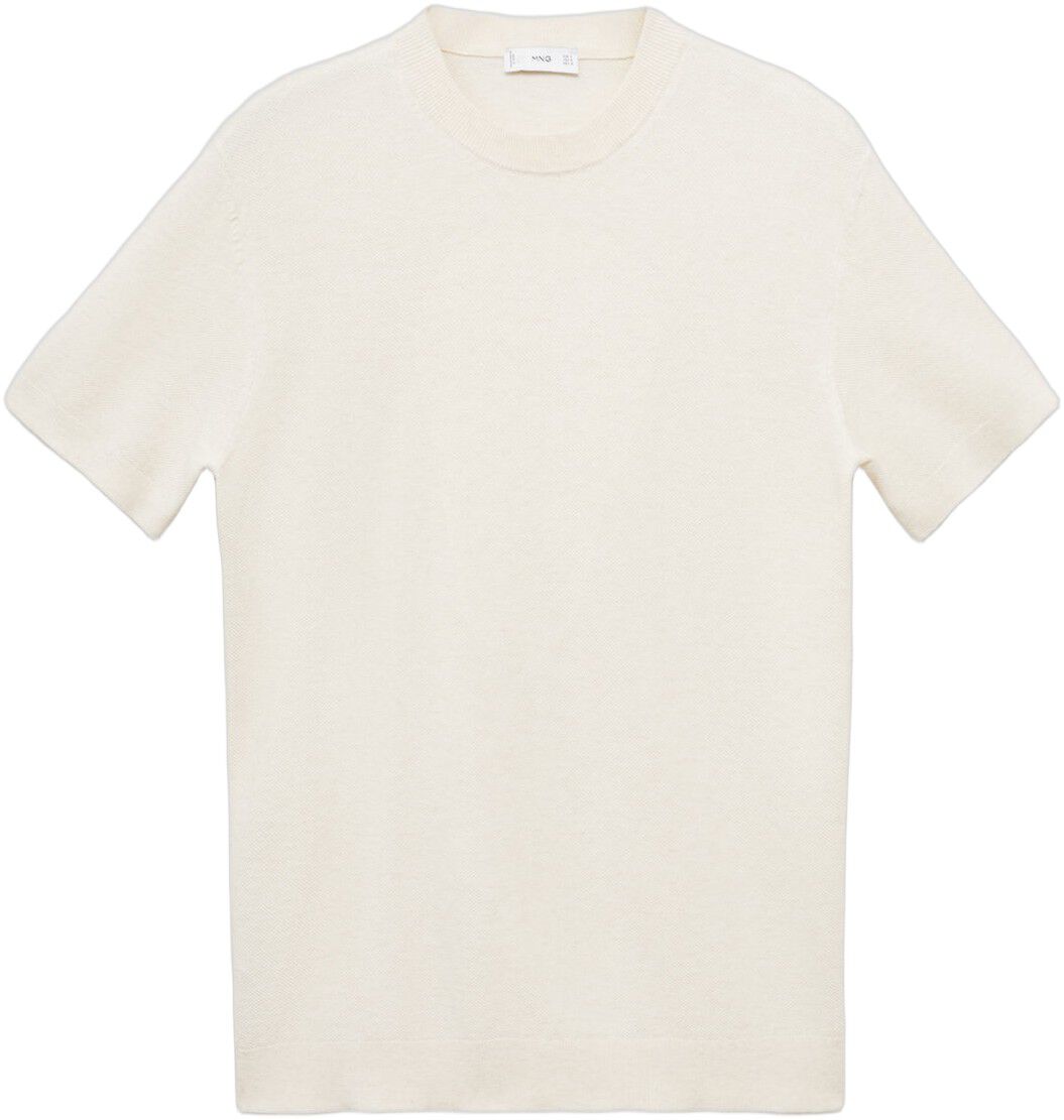Cotton fine-knit t-shirt