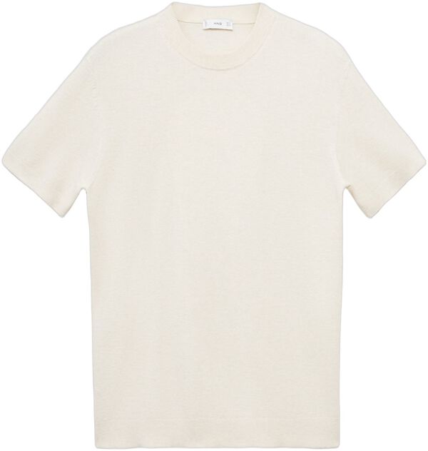 Cotton fine-knit t-shirt