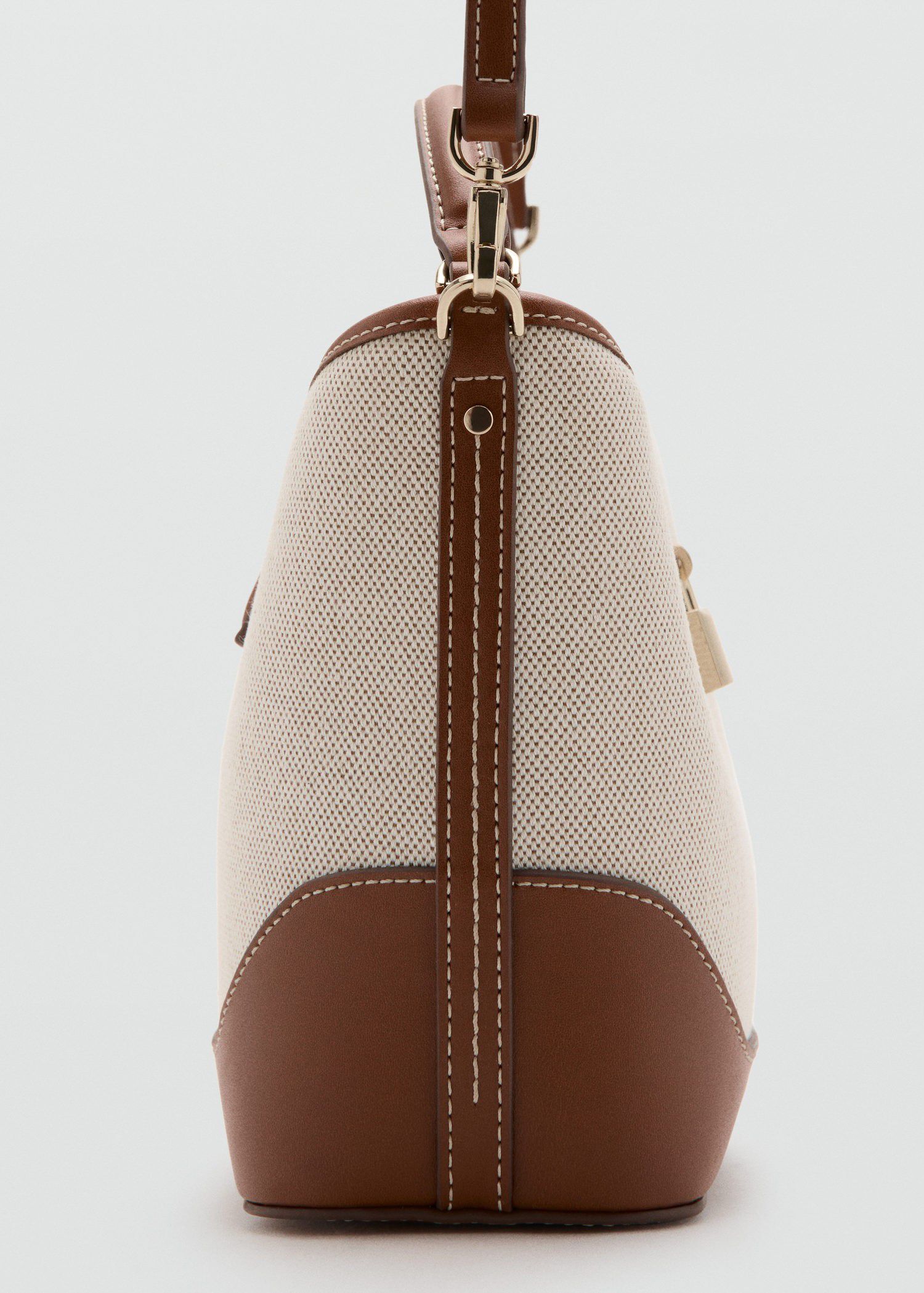 Textured bucket bag