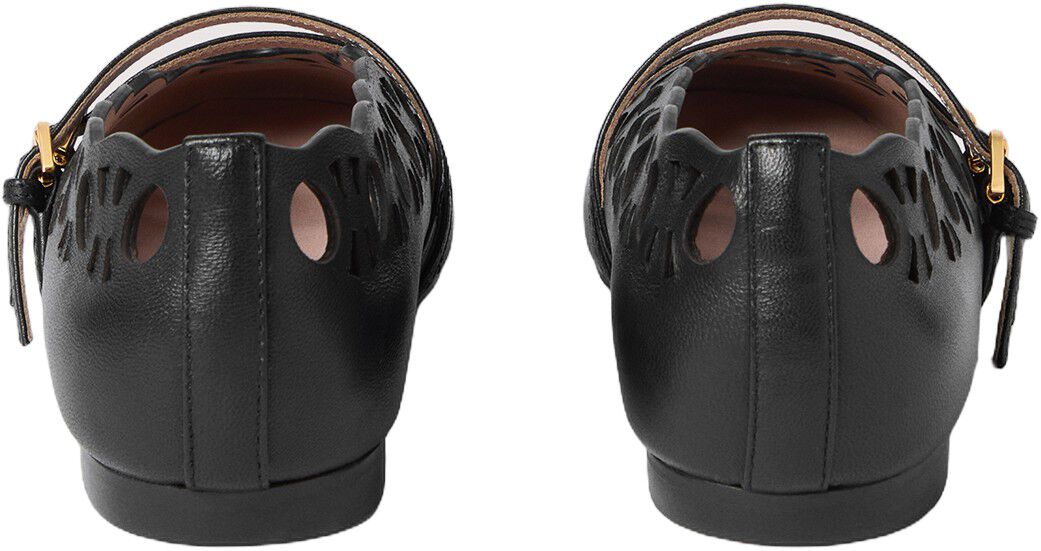 COCCINELLERISAKO BALLERINA SMOOTH LEATHER