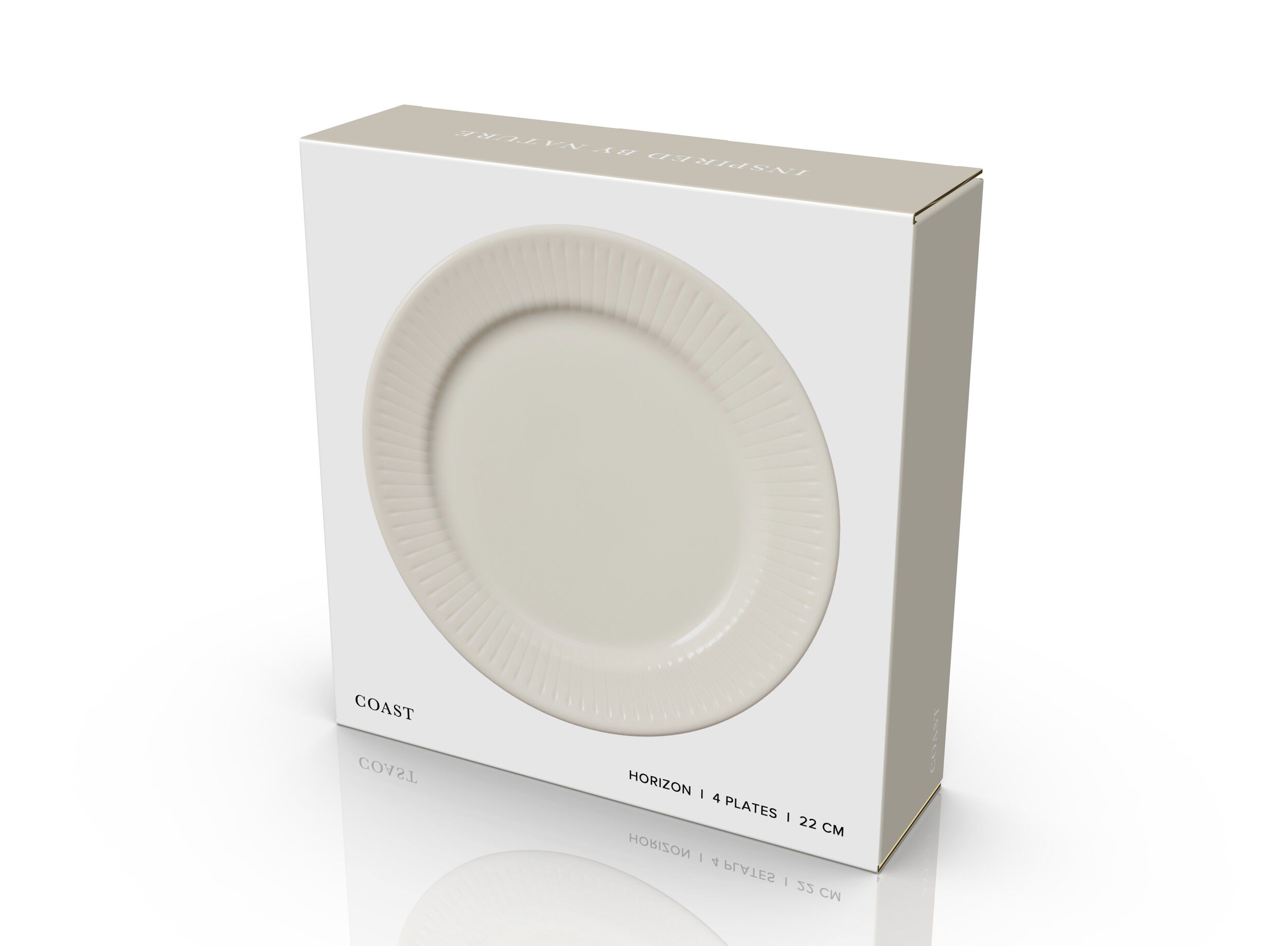 Frokosttallerken Horizon 22 cm 4 stk. Cloud