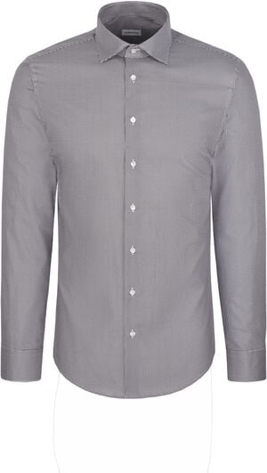 Business shirt Slim 1/1 Kent-Collar Print