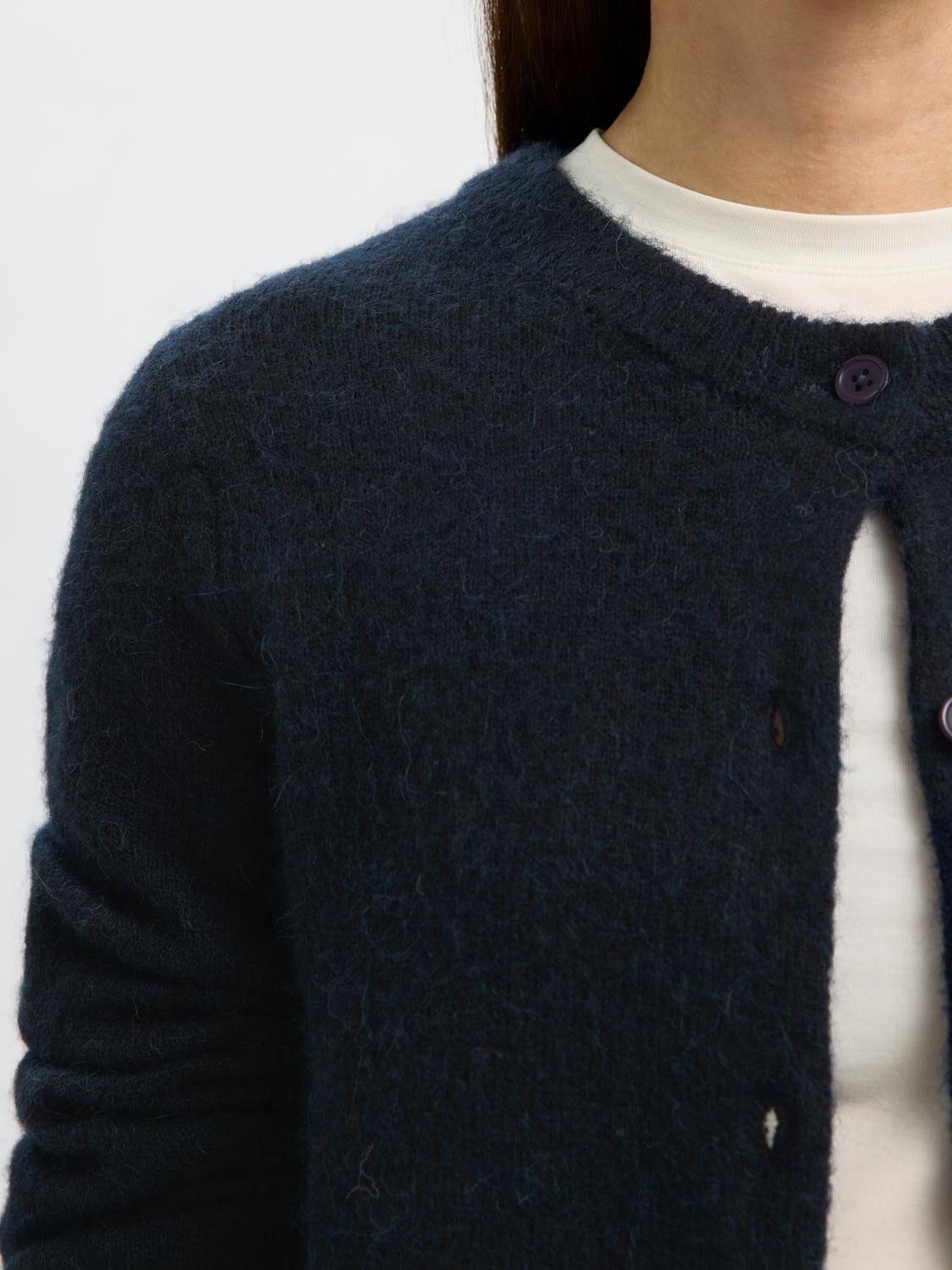 Slflulu New Ls strikket cardigan