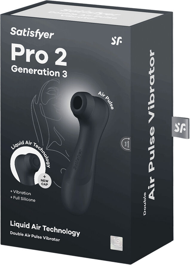 Satisfyer Pro 2 Generation 3 black lufttryksvibrator