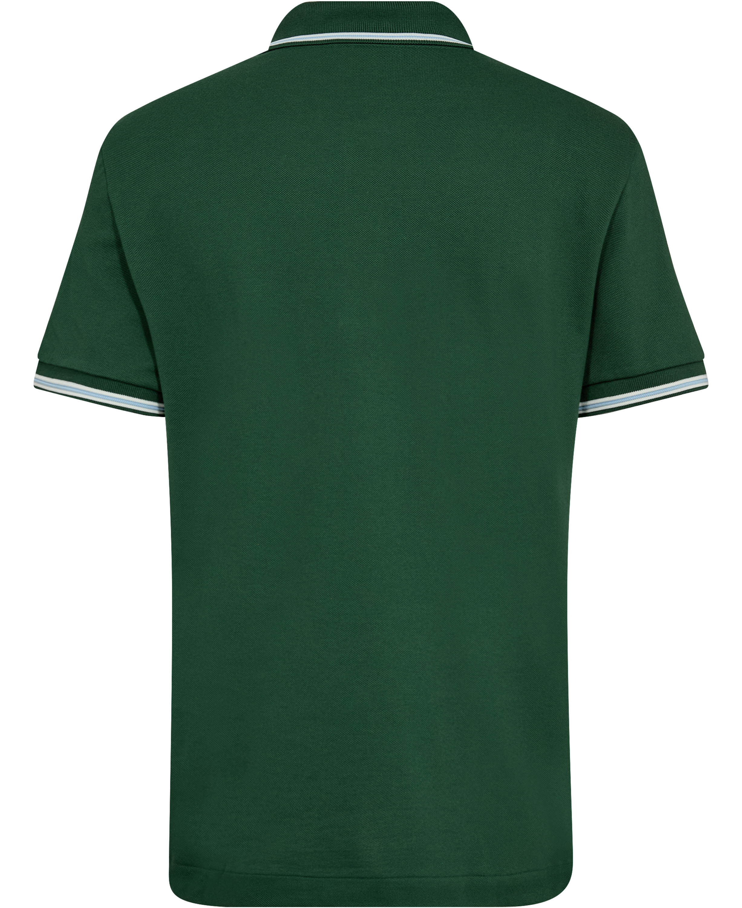 SHORT SLEEVED RIBBED COLLAR SHIRT