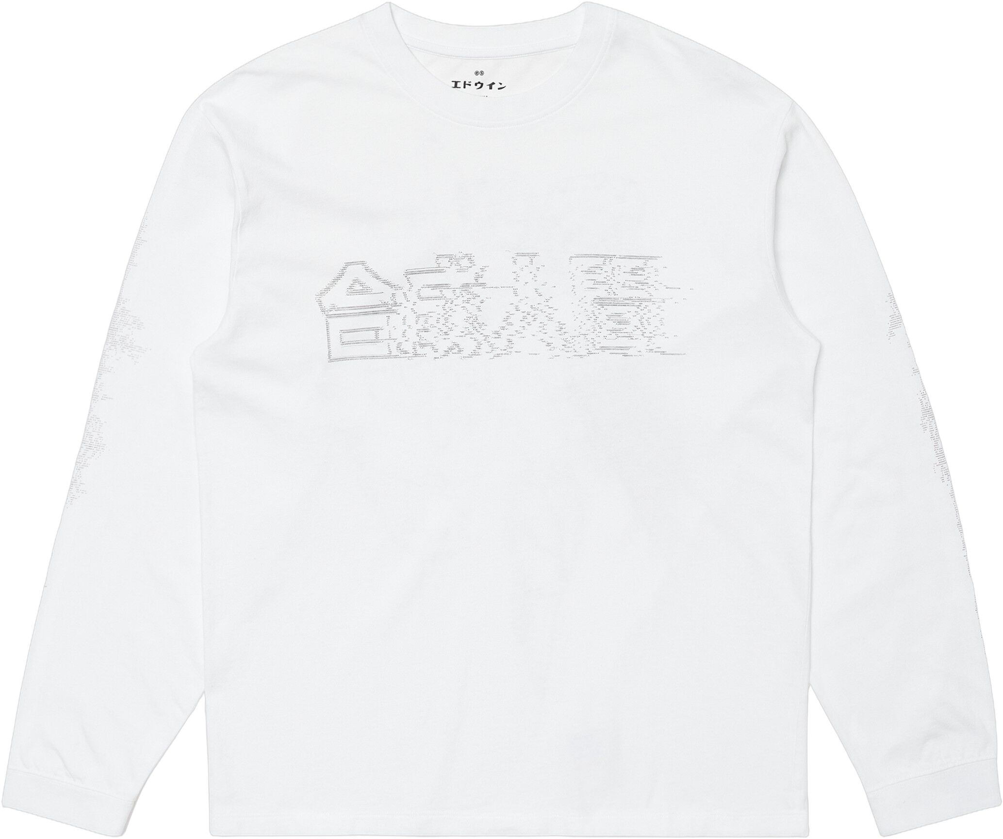 Robot T-Shirt Ls - White