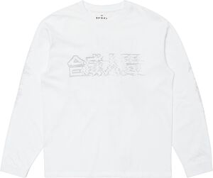 Robot T-Shirt Ls - White