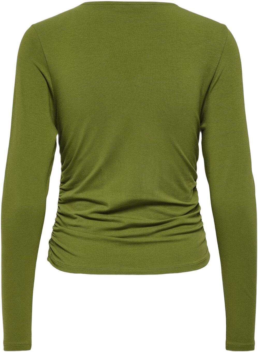 ONLMIRA LIFE L/S RUCHING TOP JRS NO