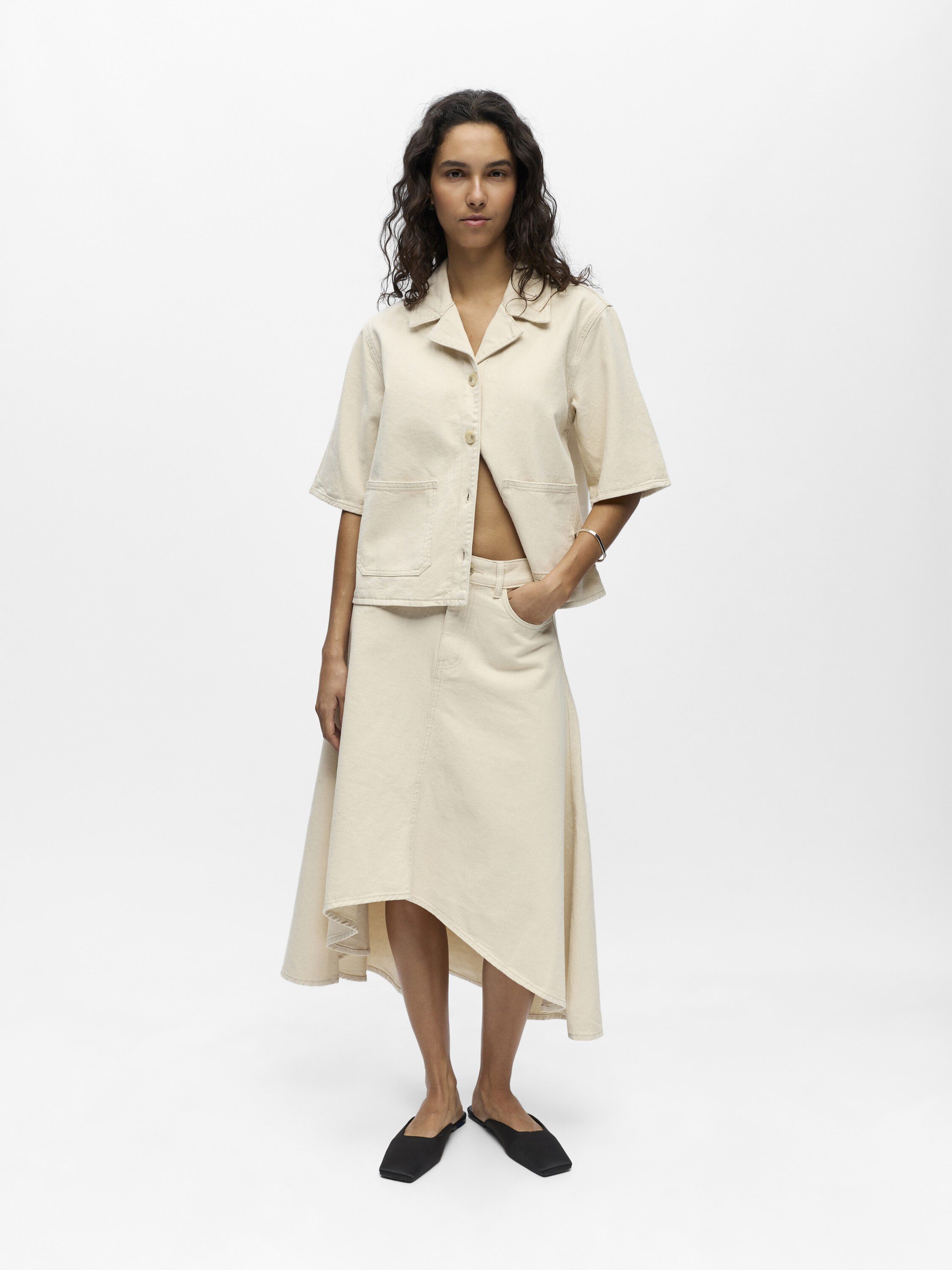 OBJPIXIE MW MIDI SKIRT 145