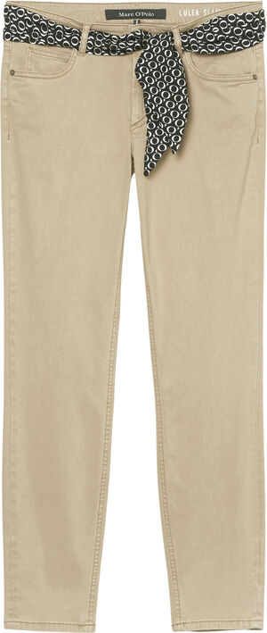 5 Pocket, mid waist, slim fit, regu