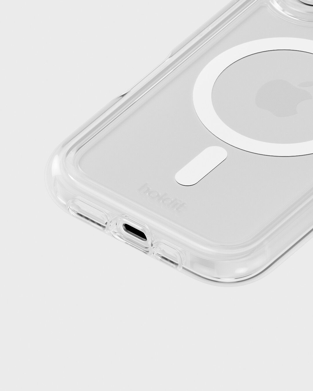 Chunky Case MagSafe Compatible iPhone 16 White/Transparent