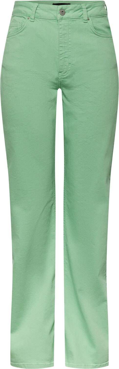 PCHOLLY HW WIDE JEANS COLOUR NOOS B