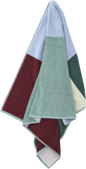 H&aring;ndkl&aelig;de 50x100 Colour Block Rosewood