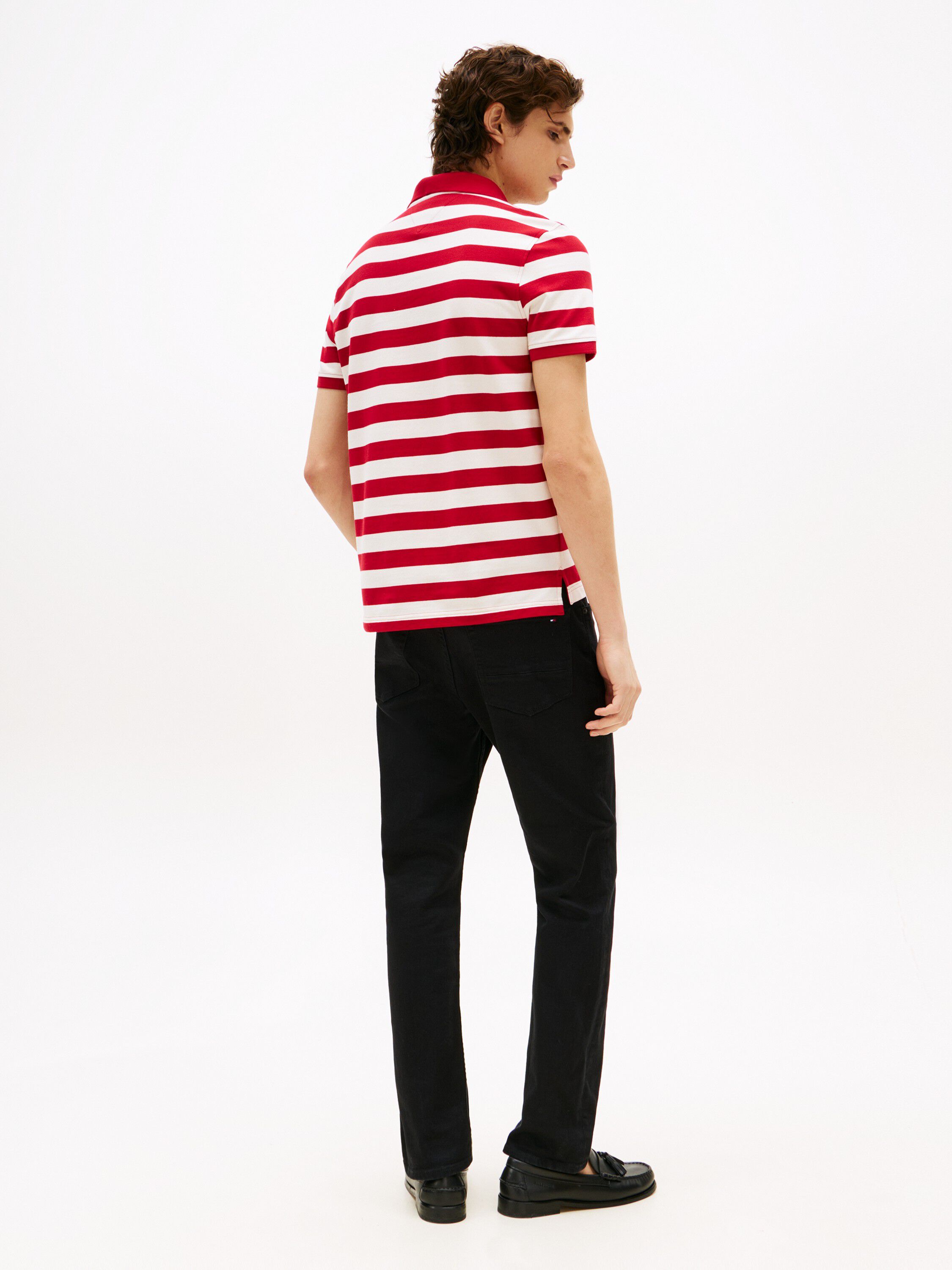 HILFIGER STRIPE REG POLO
