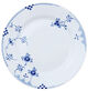 Blå Elements 22 cm. tallerken