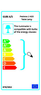 Pedrera H2O PD1 Table Lamp