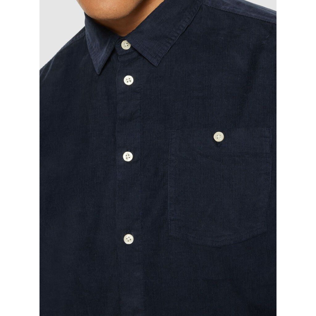 Regular fit corduroy shirt - GOTS/Vegan