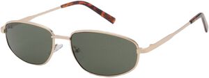Metallic frame sunglasses