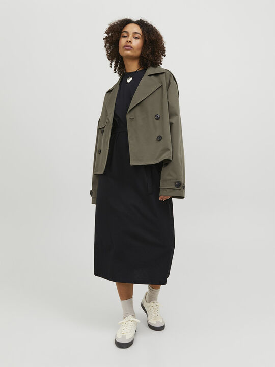 JXCARLIE SHORT TRENCHCOAT OTW SN